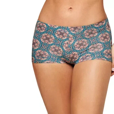 Ilusion Microfiber Rear Lifting Boyshort- 1407 In Green