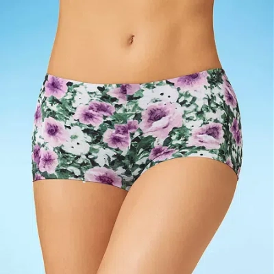 Ilusion Microfiber Rear Lifting Boyshort- 1407 In Purple