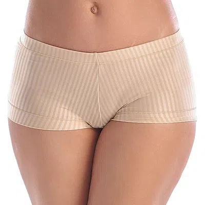 Ilusion Womens Average Figure Boyshort Panty 78218 In Beige