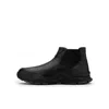 Ilvi Bened Black Leather Men's Boot In Black