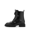 Ilvi Domoni Black Leather Women's Boot In Black