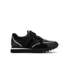 Ilvi Enzel Black Matte Leather-black Suede Men's Sneaker In Black