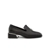 Ilvi Filippa Black Leather Women's Pump In Black