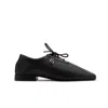 Ilvi Marleen Black Leather Women's Oxford In Black