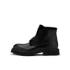 Ilvi Mayya Black Leather Men's Boot In Black
