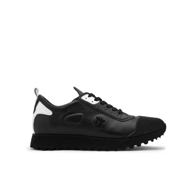 Ilvi Moskros Black Nappa Leather Men's Sneaker