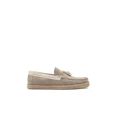 Ilvi Neutrals Donato Mink Suede Leather Men's Moccasin In Black