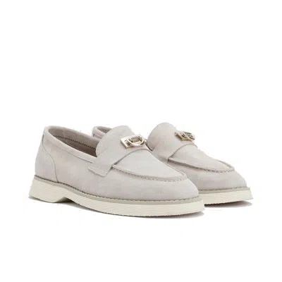 Ilvi Neutrals Lemmens Beige Suede Leather Women's Loafer