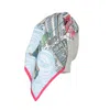 Ilvi Pink / Purple / Blue Asmara Fuchsia-blue Silk Twill Women's Shawl In Pink/purple/blue