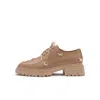 Ilvi Pink / Purple Sassa Mink Leather Women's Oxford In Pink/purple
