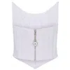 Ilvi Tiber White Women's Denim Corset In White