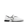 Ilvi Vekda White Patent Leather Women's Loafer In White
