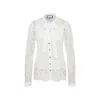 Ilvi White Narciso Ecru Women's Lace Shirt In White