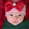 Ilybean Ruby Nursery Hat In Red/white In Purple