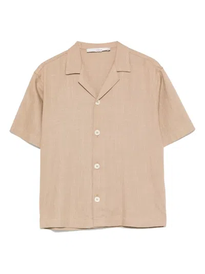 I'm Brian Kids' Button-down Shirt In Neutral
