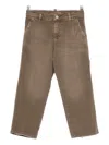 I'm Brian Cotton Jeans In Brown