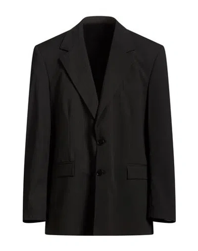 I'm Brian Man Blazer Black Size 40 Polyester, Viscose, Elastane