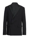 I'm Brian Man Blazer Black Size 42 Wool, Polyester, Elastane