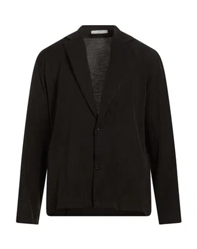 I'm Brian Man Blazer Black Size Xl Viscose, Polyamide, Linen