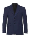 I'm Brian Man Blazer Blue Size 34 Polyester, Viscose, Elastane In Multi