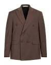 I'm Brian Man Blazer Chocolate Brown Size 40 Polyester, Viscose, Elastane
