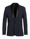 I'm Brian Man Blazer Midnight Blue Size 36 Polyester, Tencel, Wool, Elastane In Blue