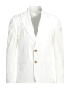 I'm Brian Man Blazer White Size 42 Polyester, Viscose, Lycra In White