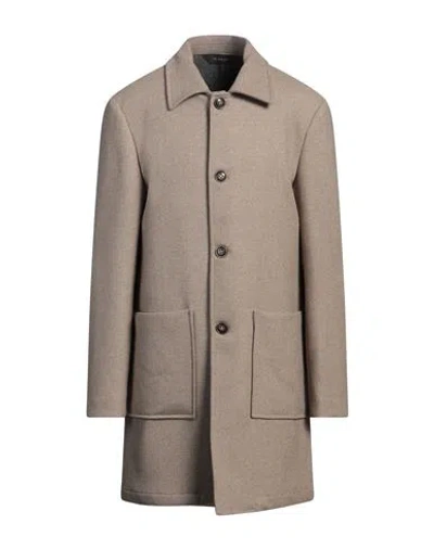 I'm Brian Man Coat Beige Size 42 Wool, Polyester, Polyamide