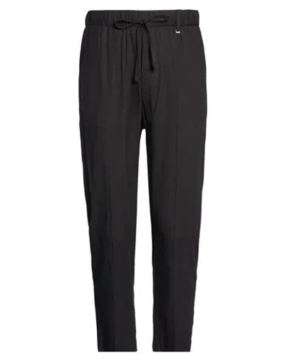 I'm Brian Man Pants Black Size M Viscose, Linen
