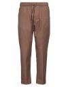 I'm Brian Man Pants Brown Size L Polyester, Viscose, Elastane