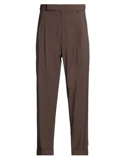 I'm Brian Man Pants Chocolate Brown Size 28 Polyester, Viscose, Elastane