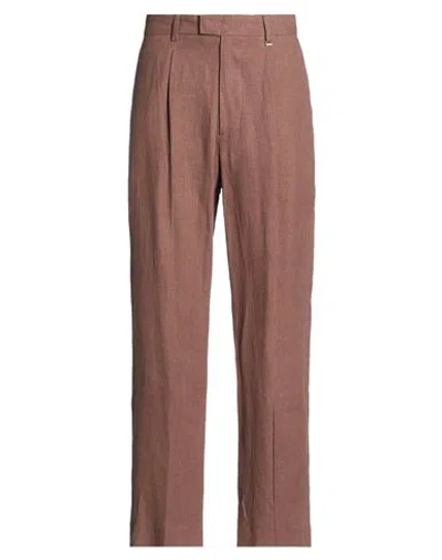 I'm Brian Man Pants Chocolate Brown Size 36 Linen