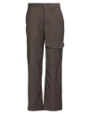 I'm Brian Man Pants Dark Brown Size 32 Polyester, Viscose, Elastane In Brown