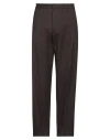 I'm Brian Man Pants Dark Brown Size 34 Polyester, Viscose, Elastane