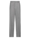 I'm Brian Man Pants Grey Size 34 Polyester, Viscose, Elastane