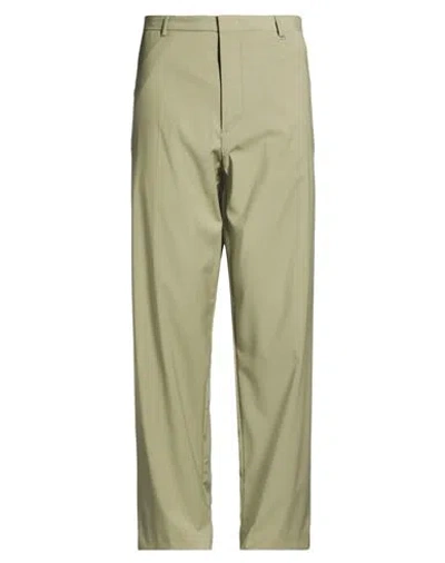 I'm Brian Man Pants Military Green Size 34 Polyester, Viscose, Elastane