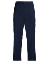 I'm Brian Man Pants Navy Size 32 Polyester, Viscose, Elastane In Blue