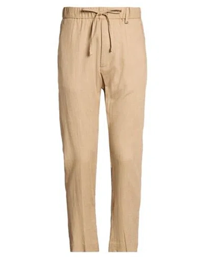 I'm Brian Man Pants Sand Size S Viscose, Linen In Neutral