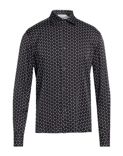 I'm Brian Man Shirt Black Size M Viscose In Multi