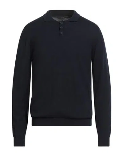 I'm Brian Man Sweater Midnight Blue Size S Merino Wool