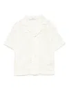 I'm Brian Open-knit Shirt In 白色