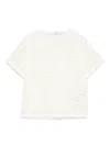I'm Brian Open-knit T-shirt In White