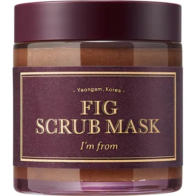 I'm From Fig Scrub Mask In Transparent