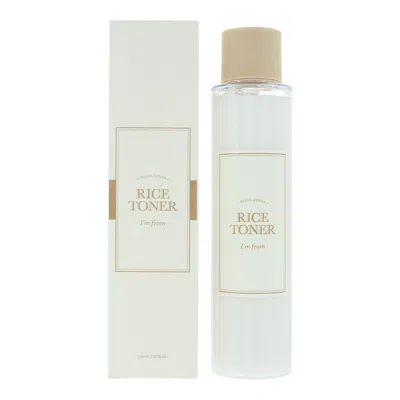 I'm From Ladies Rice Toner 5.0 oz Skin Care 8809581074767
