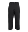 Im Men Air Pleats Tailored Trousers In Black