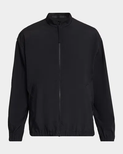 Im Men Men & Apos;s Air Pleats Full-zip Jacket In Black