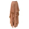 Imaatu Women's Neutrals Shero Nude Silk Maxi Skirt In Brown