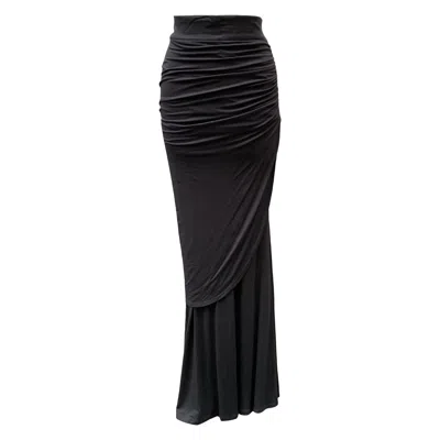Imaatu Women's Shaye Maxi Black Skirt