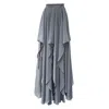 Imaatu Women's Shero Grey Silk Maxi Skirt In Grey