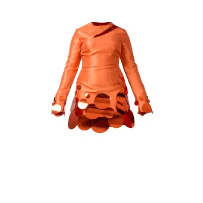 Imad Eduso Women's Yellow / Orange Joke Dress In Yellow/orange